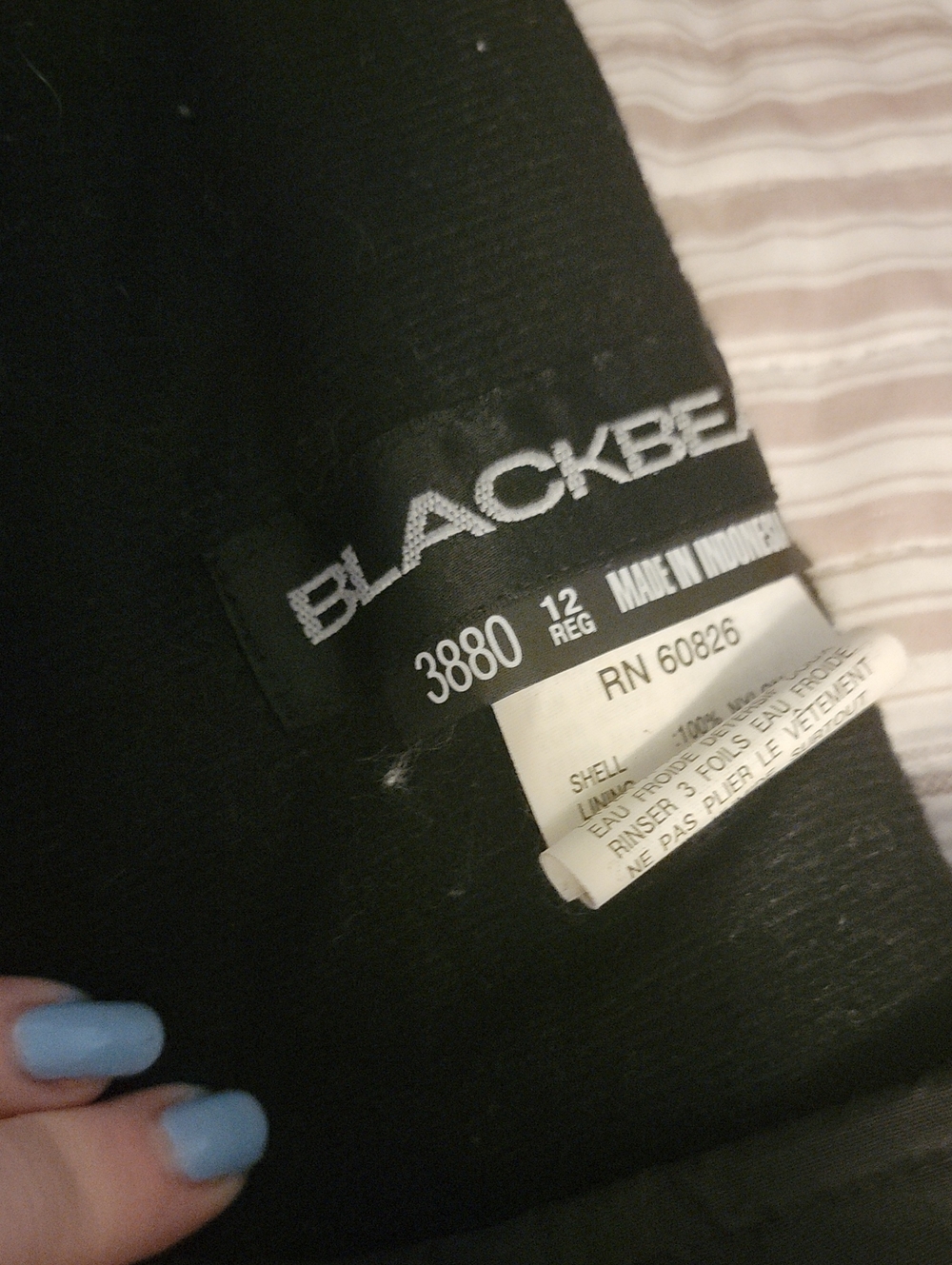 Blackwear Black Classic Vest with Zip Front